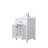 Beckett 24" Freestanding Single Bathroom Vanity with Cultured Marble Top-86409852-86409850-86409847