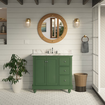 36'' Single Bathroom Vanity with Top