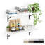 Ensemble de 2 tablettes flottantes Kaboon, 10 x 27 pouces, blanc-1985077095-2006012990