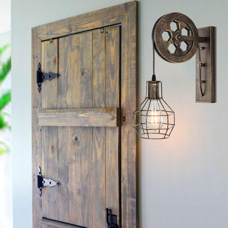 Kaljo Corner Wall Light, Bronze
