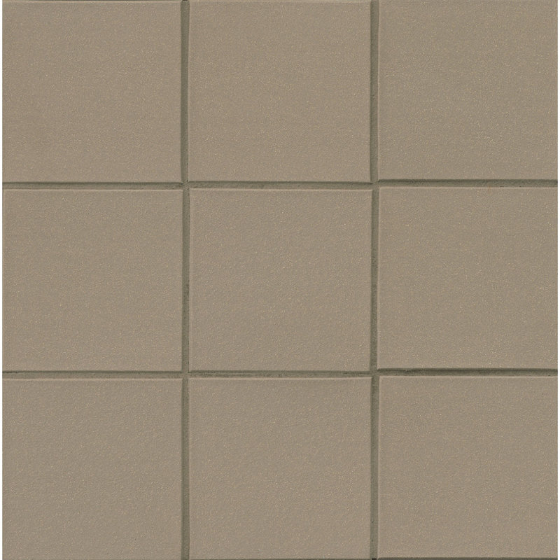 Quarry Basics Abrasive 6" x 6" Ceramic Field Tile in Puritan Gray