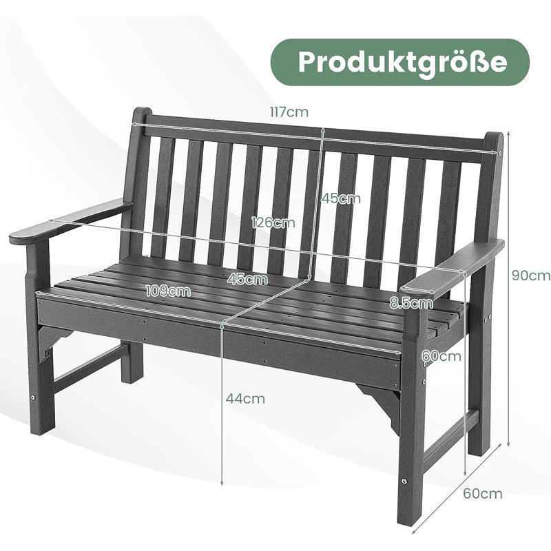 Youngtown Plastic Bench