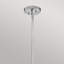 Plewak 1 - Light Chrome Teardrop Pendant-25305071-25305069