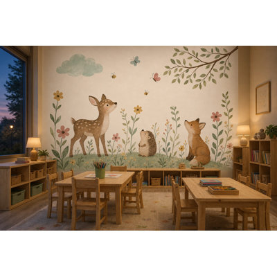 Papier peint animaux aquatiques Woodland