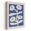 Art mural moderne moderne abstrait bleu abstrait-439500832