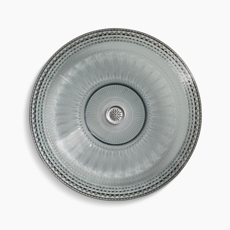 Pallene® Glass Circular Vessel Bathroom Sink