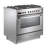 Verona Ultima Seroes 36 Inch Dual Fuel Range with 5 Sealed Burners (Stainless Steel)
