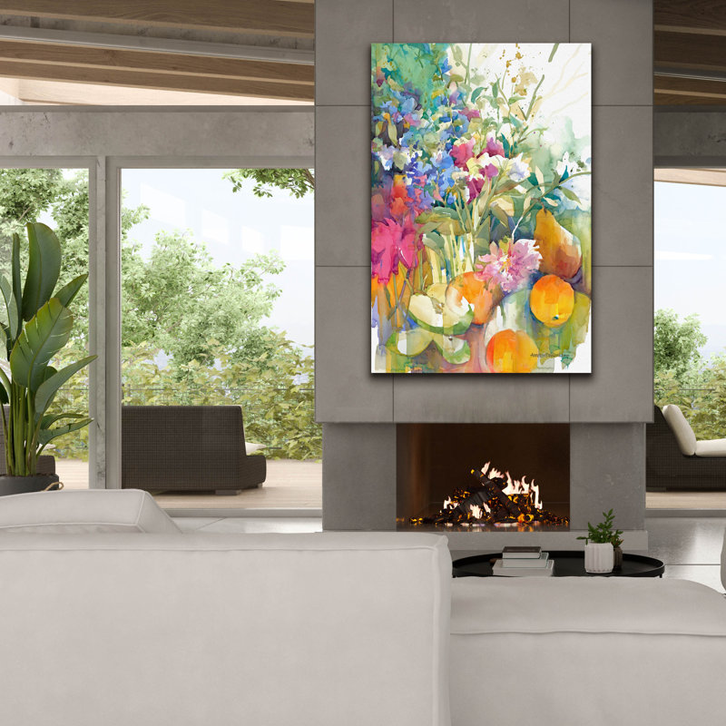 Art mural sur toile Winston Porter «Fruit Bouquet» par Annelein Beukenkamp, H 60 po x l 40 po x P 1,5 po