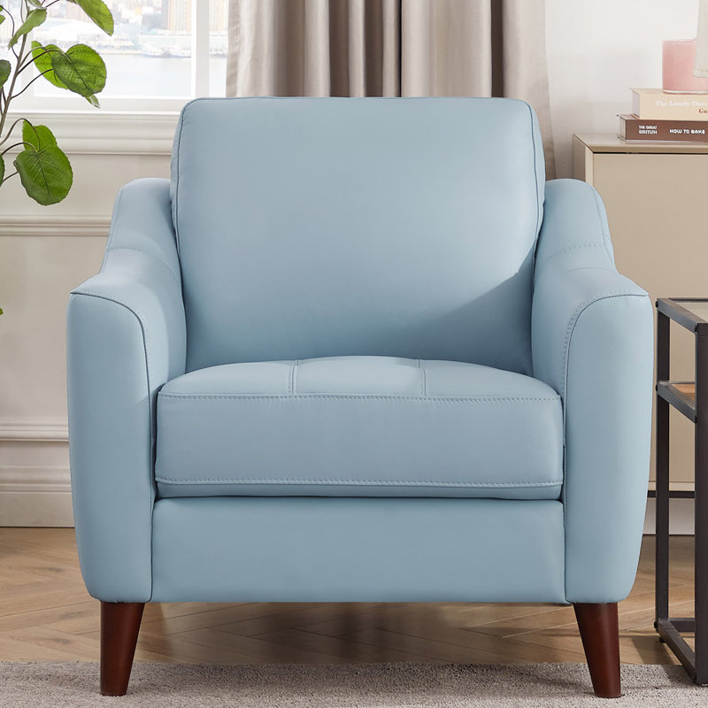 Chaise en cuir fleur Dhrambir