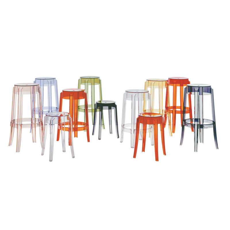 Charles Outdoor Bar Stool, Crystal