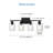 Borunda 4 - Light Dimmable Vanity Light
