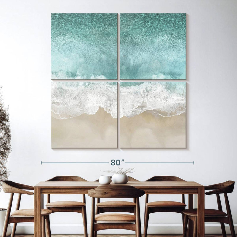 Gillard Ocean Waves I, H 74 po x l 74 po