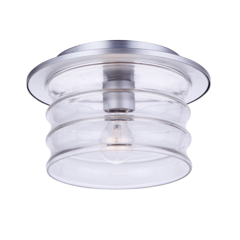 Plafonnier encastré d'extérieur Ammadas, Aluminium satiné