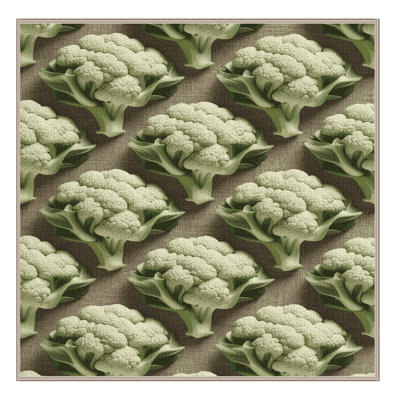  Tapis lavable chou-fleur Romanesco