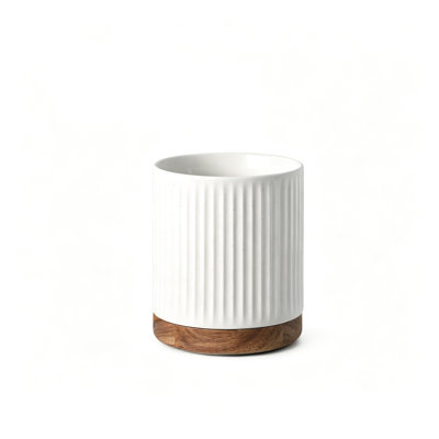 Ceramic / Porcelain Round Utensil Crock