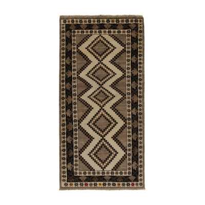 One-of-a-Kind 3'5" X 6'7" Hand Knotted Area Rug
