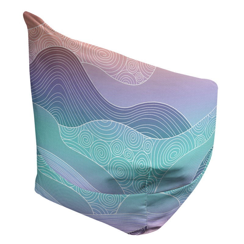 Grande housse de sac en mélange de polyester Hand, Pas de bourre, Mélange de polyester rouge / bleu