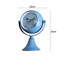 Analog Battery Tabletop Clock Blue