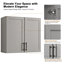 Armoire murale de cuisine/buanderie de 48 pouces-135866101-135866102