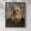 «Vintage Portrait Print CXLV» sur-597857162-597857163