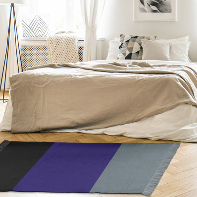 Chenille Striped Indoor Rug