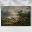 Se reposer pendant la moisson - Peinture sur toile tendue par Gauermann - c. Milieu du 19e siècle-1143333945