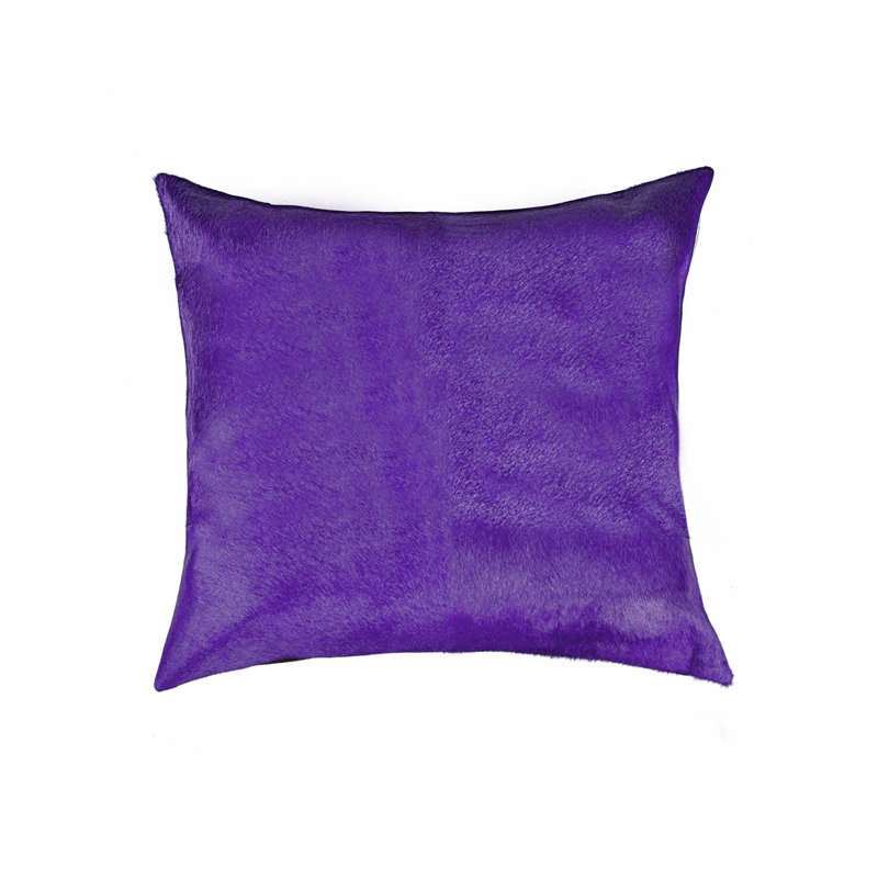 Throw Pillow, 18" H x 18" W, Purple