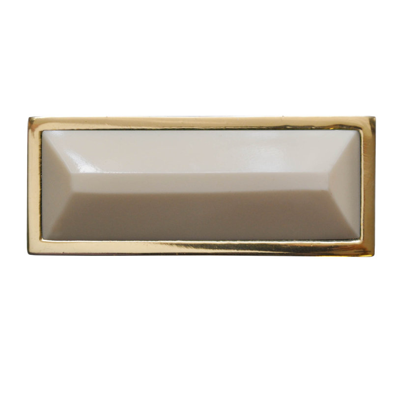 Trent Rectangle Knob, Cream