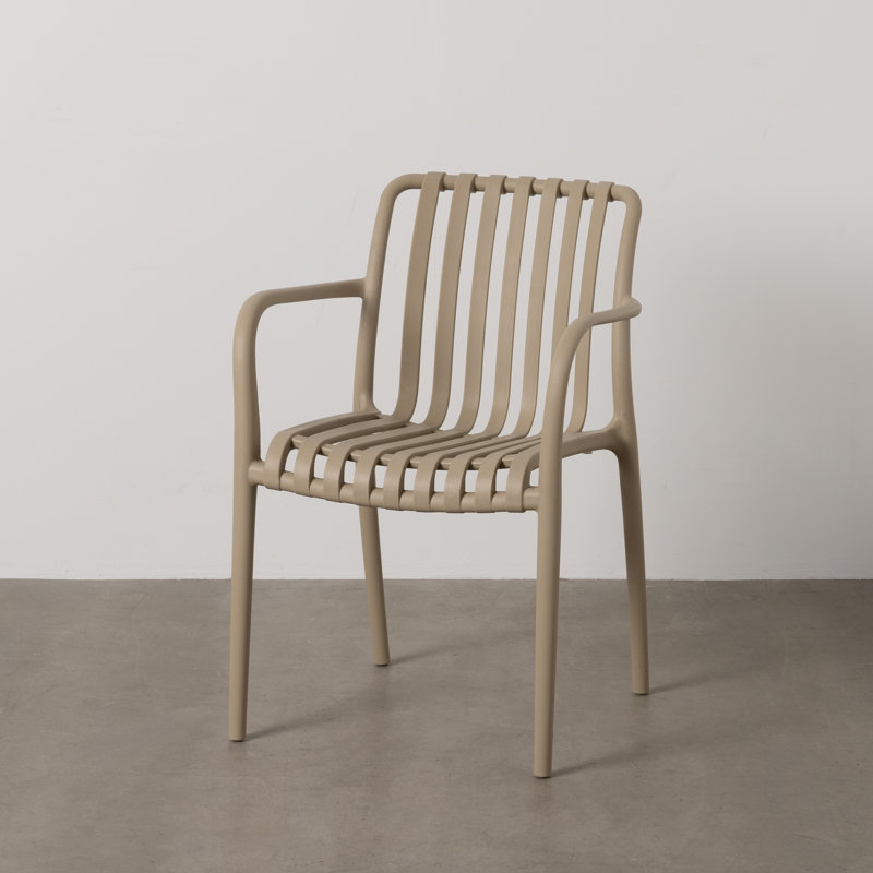 Sylvana Stacking Patio Dining Armchair
