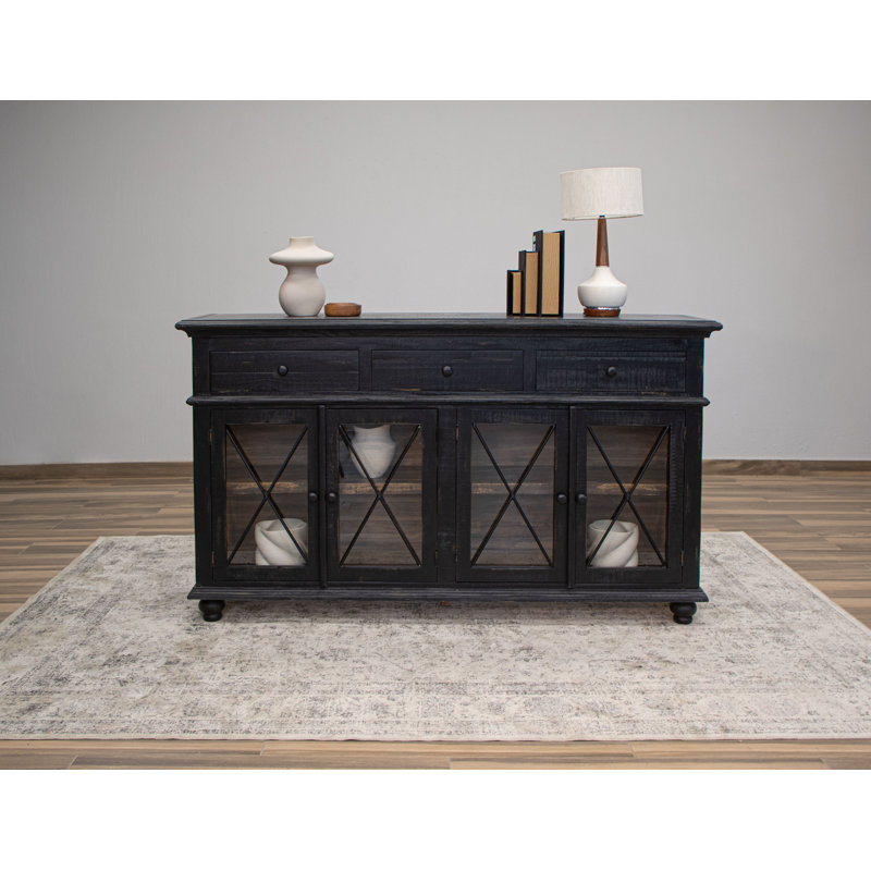 Bonner 3 Drawer 4 Door Sideboard
