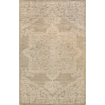 Modern Green/Ivory Area Rug