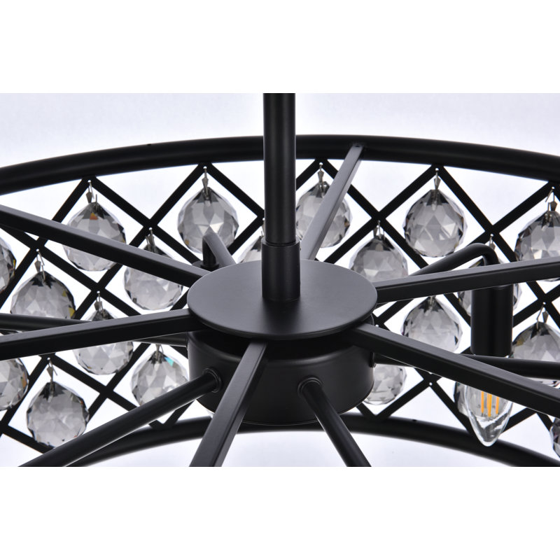 Swinney 6 - Light Unique/Statement Pendant, Gray, Silver Grey, Mocha Brown