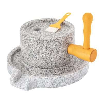 Millstone Natural Granite Handmade Stone Grinder