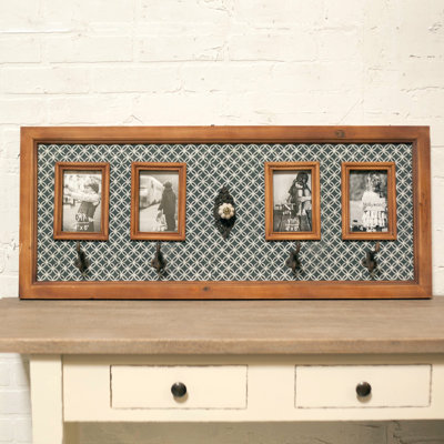 White and Gray Collage Picture Frame