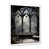 White Single Picture Framed