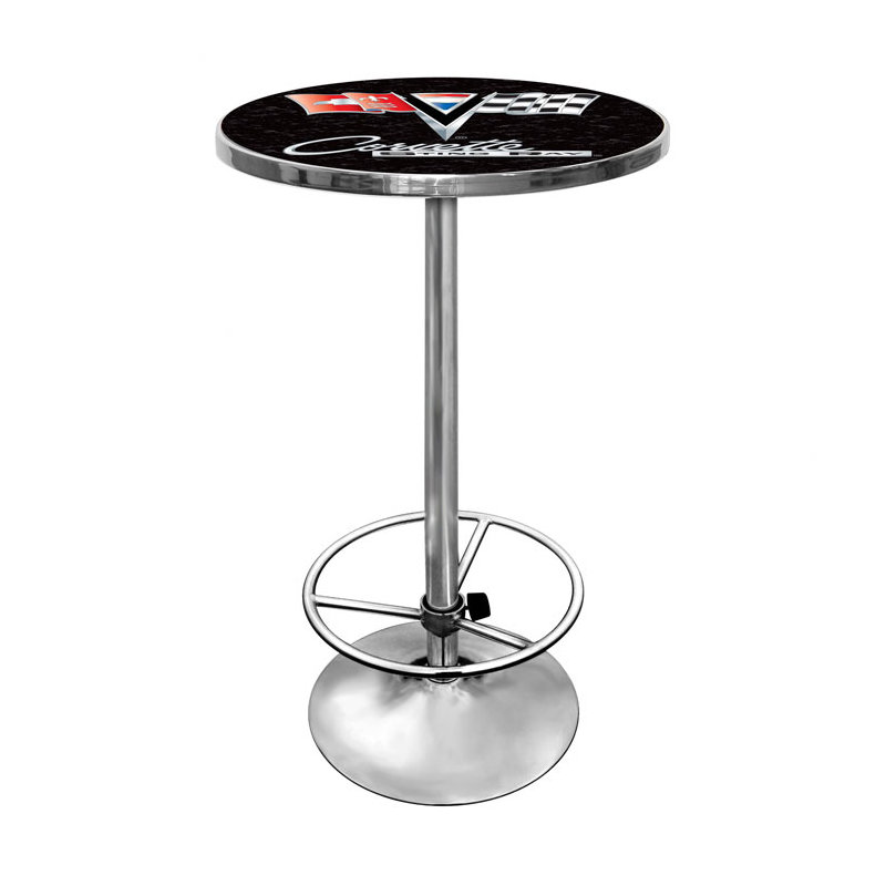 Corvette C2 Pub Table, Noir