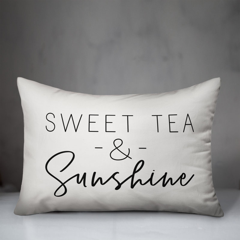  Outdoor Rectangular Pillow Cover & Insert, Off White/Black