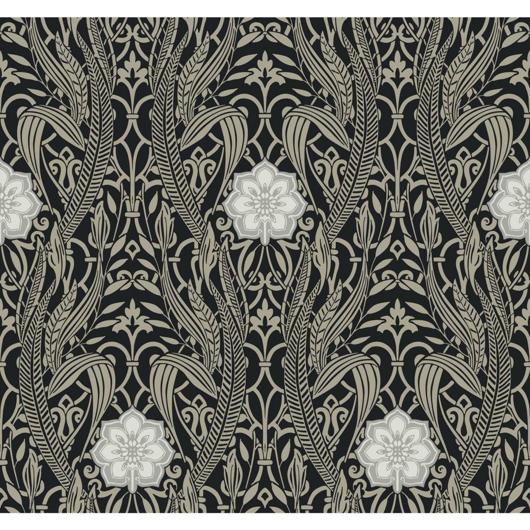 Gatsby 27' L x 27" W Wallpaper Roll York Wallcoverings 