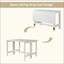 Table de salle à manger extensible Farmhouse-894833445