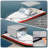 3 Bow Boat Bimini Top with Removable Side Curtains, Watercraft Cover 600D Marine Canvas & Adjustable Support Poles-124530356