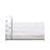 Glam Geometric White Silver Area Rug