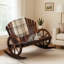 Chaise berçante pour patio à deux places 36 pouces