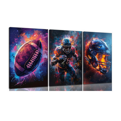 3 Piece Wrapped Canvas Print