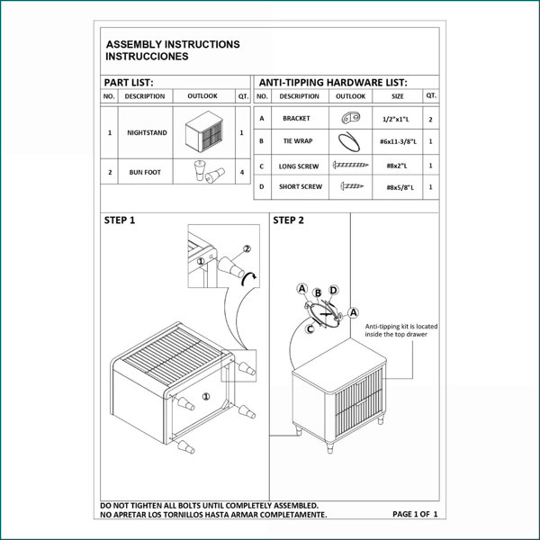 Dimensions du produit