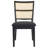 19'' H Leather Upholstered Armchair-370296029