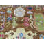 Tapis oriental brun noué à la main 9 pi 6 po x 14 pi 1 po Oushak 1463ACEBD03242F9BF4F640B5A23FA6D