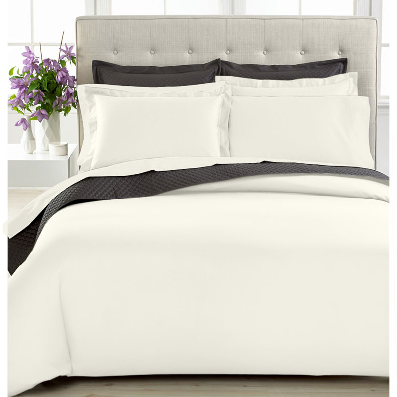Modern & Contemporary Duvet Cover, Full/Queen Duvet Cover + 2 Standard Shams, Taupe