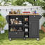 129 cm W Kitchen Island with Top