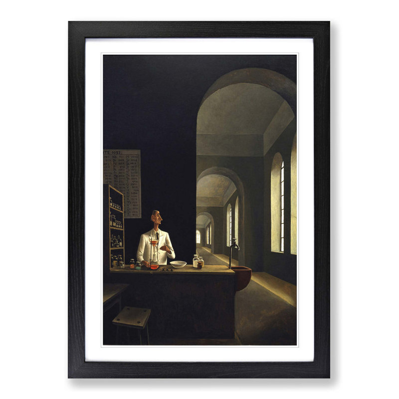 Franz Sedlacek - Single Picture Frame Print, Black