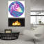 Art mural en verre acrylique «Faded Giraffe» par Dawg Painter-101632208